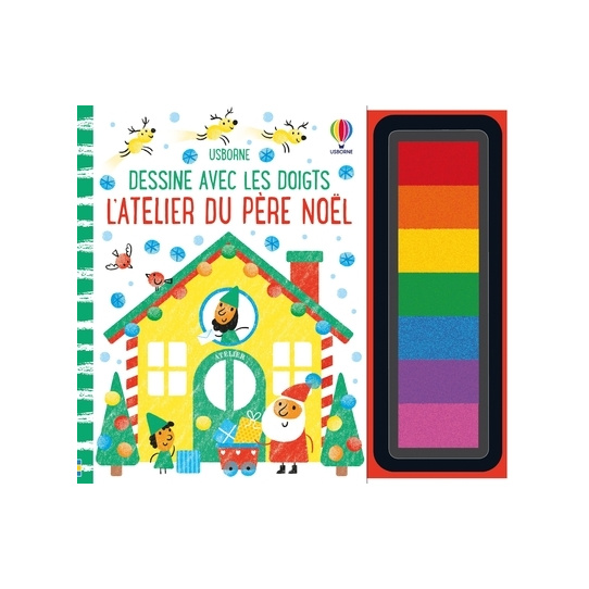 L'atelier du Père Noël - Dessine avec les doigts