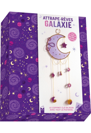 Attrape-rêves galaxie - coffret avec accessoires