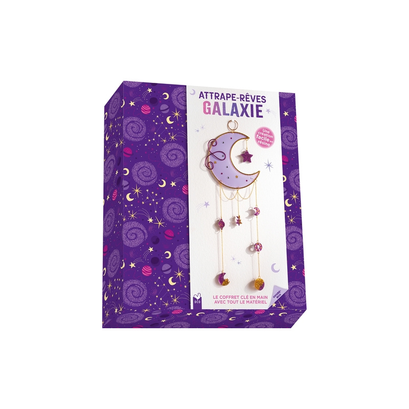Attrape-rêves galaxie - coffret avec accessoires
