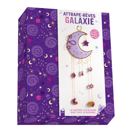 Attrape-rêves galaxie - coffret avec accessoires