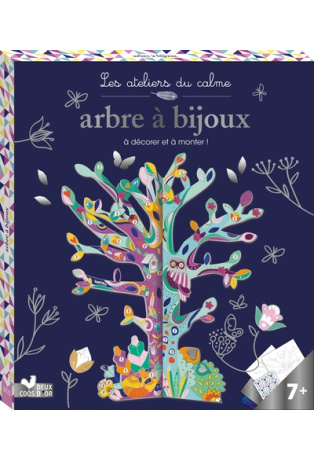 arbre à bijoux  - boîte avec accessoires