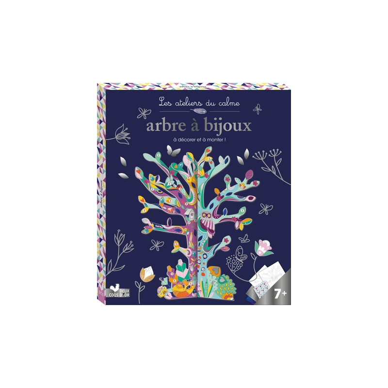 arbre à bijoux  - boîte avec accessoires