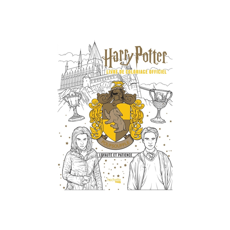 Harry Potter - Poufsouffle - le livre de coloriage officiel