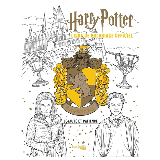 Harry Potter - Poufsouffle - le livre de coloriage officiel