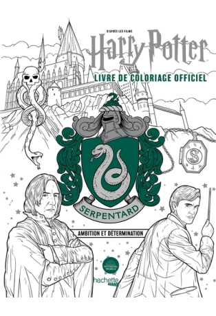 Harry Potter - Serpentard - le livre de coloriage officiel
