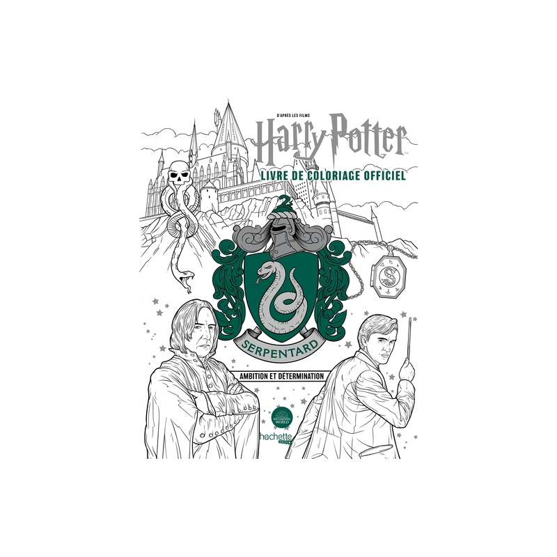 Harry Potter - Serpentard - le livre de coloriage officiel