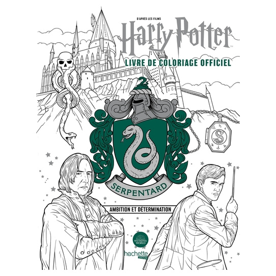 Harry Potter - Serpentard - le livre de coloriage officiel