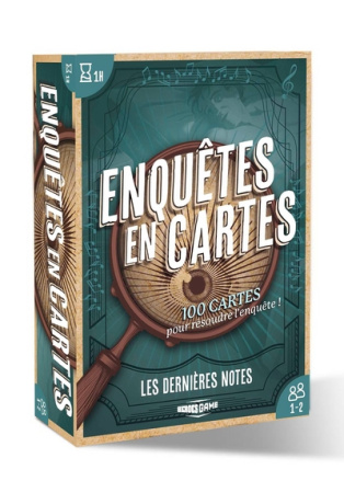 Enquêtes en cartes - Les dernières notes
