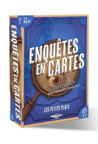 Enquêtes en cartes - Les petits plats