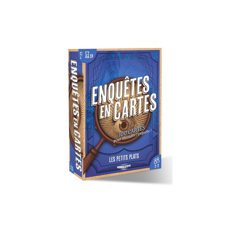 Enquêtes en cartes - Les petits plats