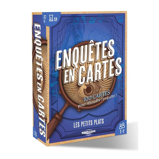 Enquêtes en cartes - Les petits plats