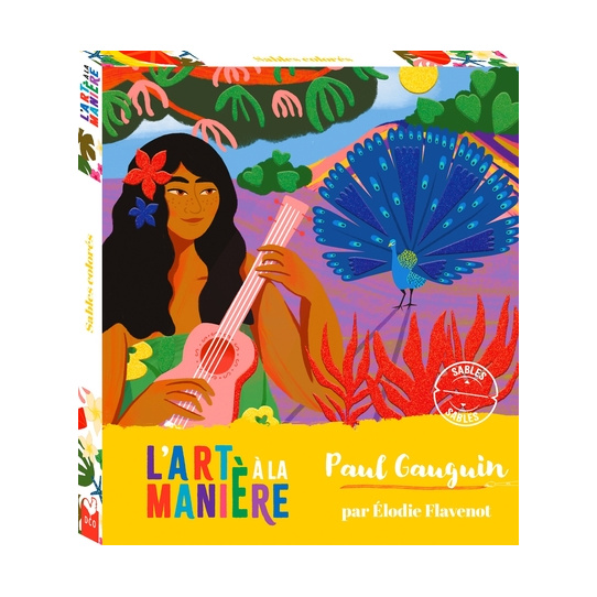 L'art à la manière Paul Gauguin - sables - boîte avec accessoires