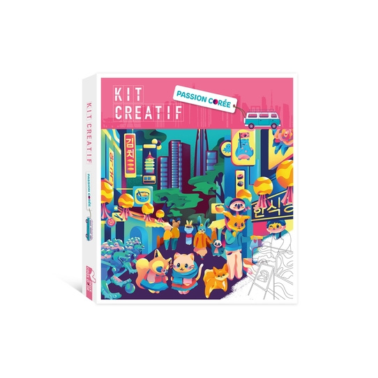 Kit créatif - Passion Corée Kit créatif - Passion Corée