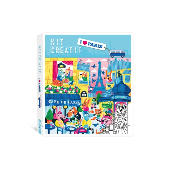 Kit créatif - I love Paris Kit créatif - I love Paris