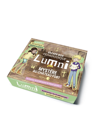 Escape box pédagogique lumni : mystère au châeau fort