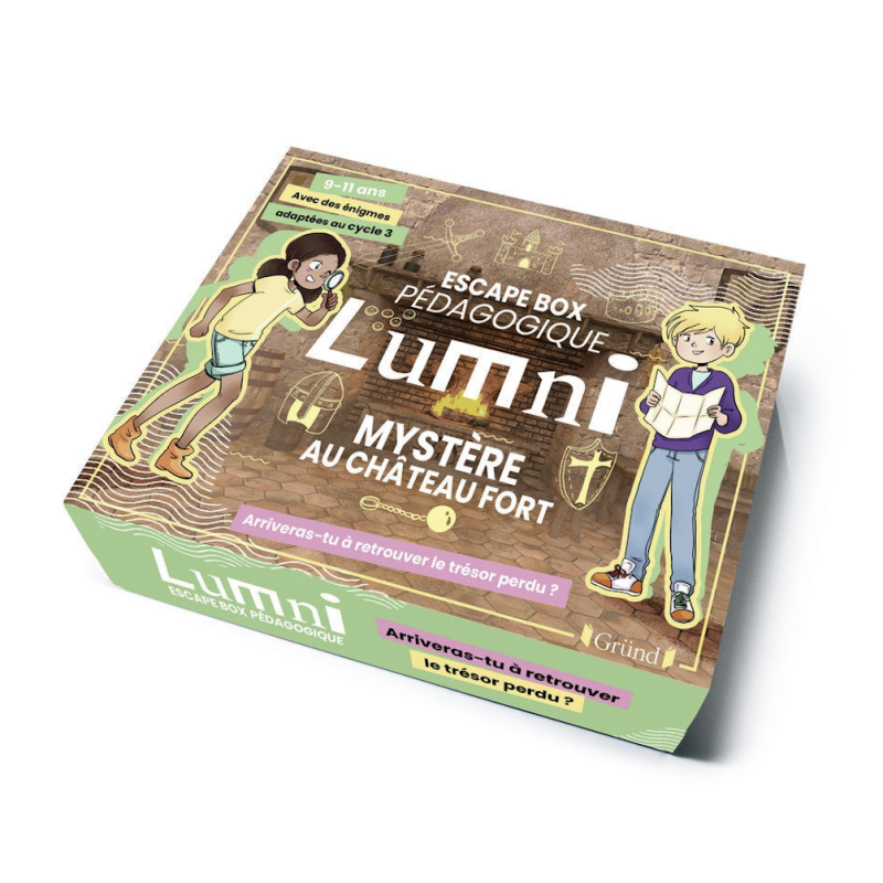 Escape box pédagogique lumni : mystère au châeau fort