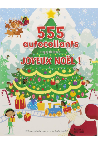 Joyeux Noël : 555 autocollants