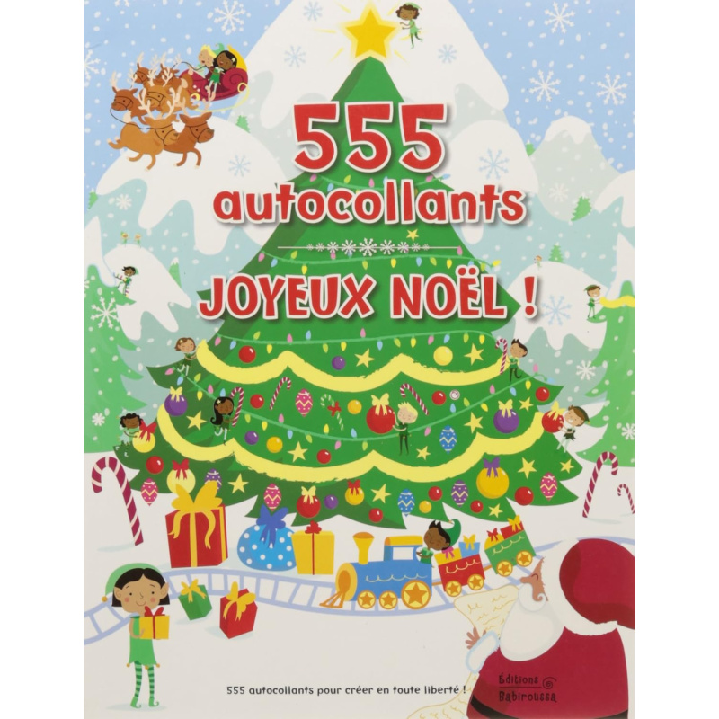 Joyeux Noël : 555 autocollants