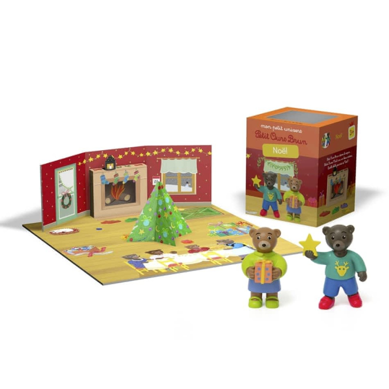 Mon Petit Univers Petit Ours Brun - Noël Mon Petit Univers Petit Ours Brun - Noël
