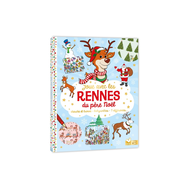 Joue avec les rennes du père Noël Joue avec les rennes du père Noël