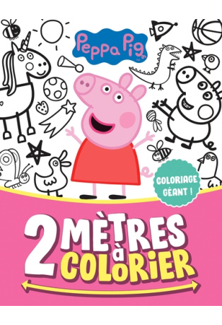Peppa Pig - 2 mètres à colorier