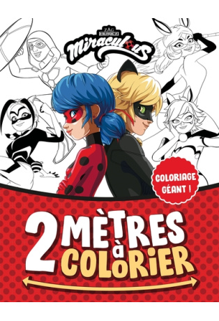 Miraculous - 2 mètres à colorier
