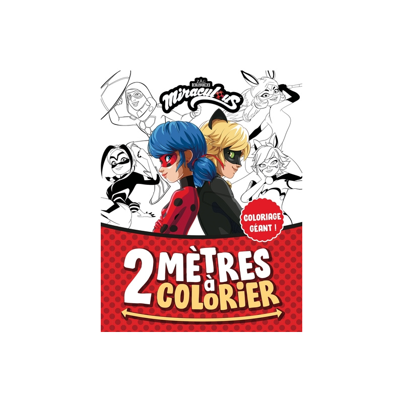 Miraculous - 2 mètres à colorier