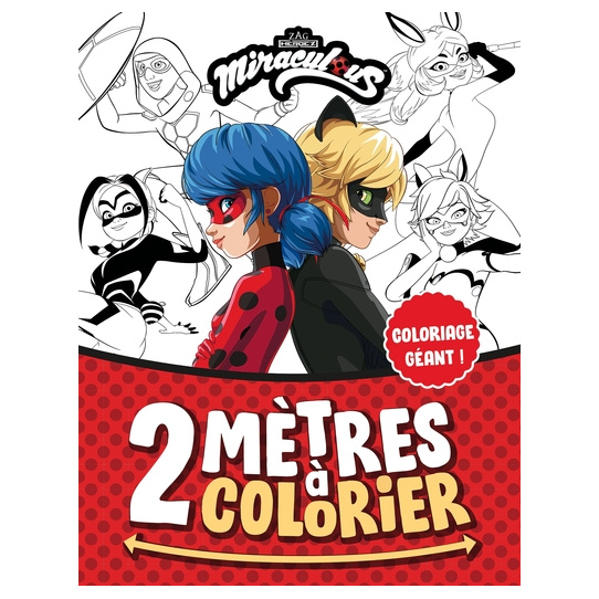 Miraculous - 2 mètres à colorier
