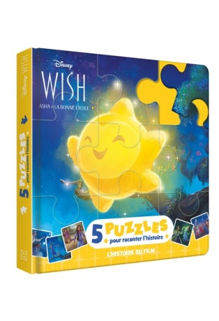WISH, ASHA ET LA BONNE ÉTOILE - Mon Petit Livre Puzzle