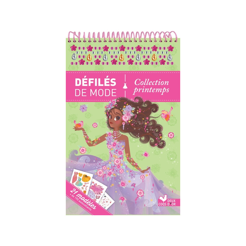 Collection printemps - bloc à spirale