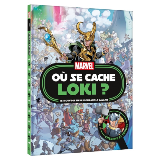 MARVEL - Où se cache Loki ? -