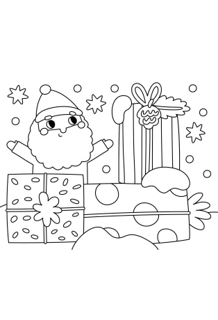 Le Noël des licornes - Avec 1 pinceau