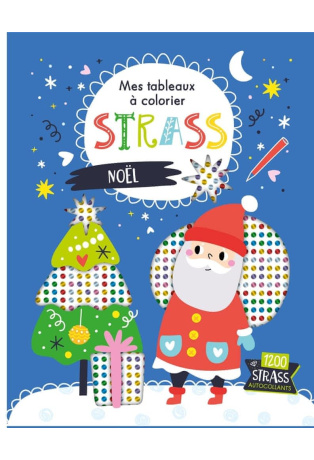Noël - Avec 1200 strass autocollants