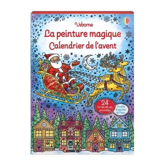La peinture magique - Calendrier de l'avent La peinture magique - Calendrier de l'avent