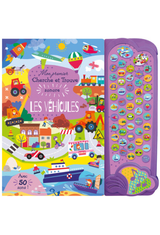 Les Véhicules - Mon premier cherche et trouve sonore
