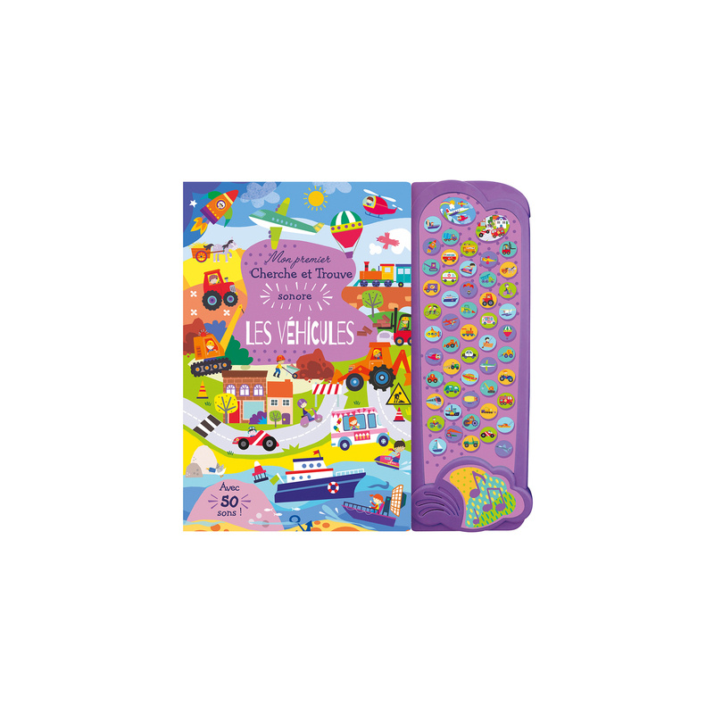 Les Véhicules - Mon premier cherche et trouve sonore