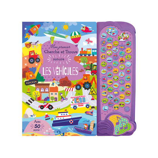 Les Véhicules - Mon premier cherche et trouve sonore