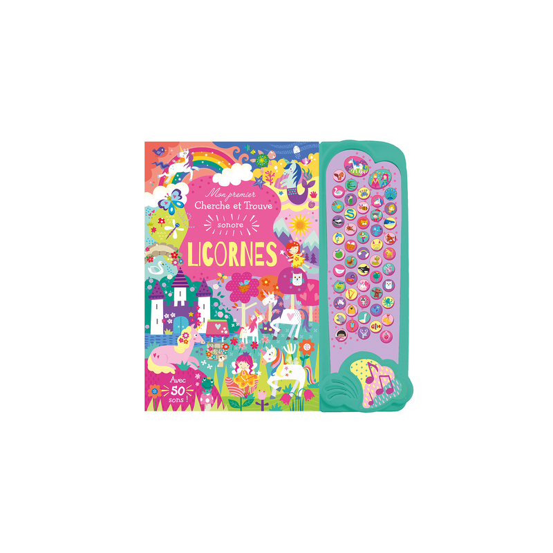 Licornes - Mon premier cherche et trouve sonore