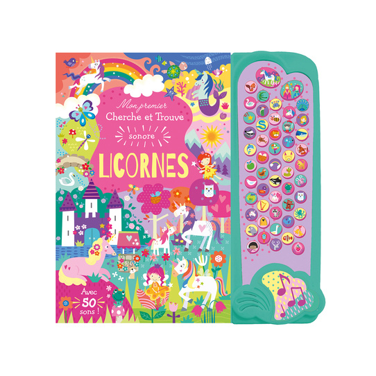 Licornes - Mon premier cherche et trouve sonore